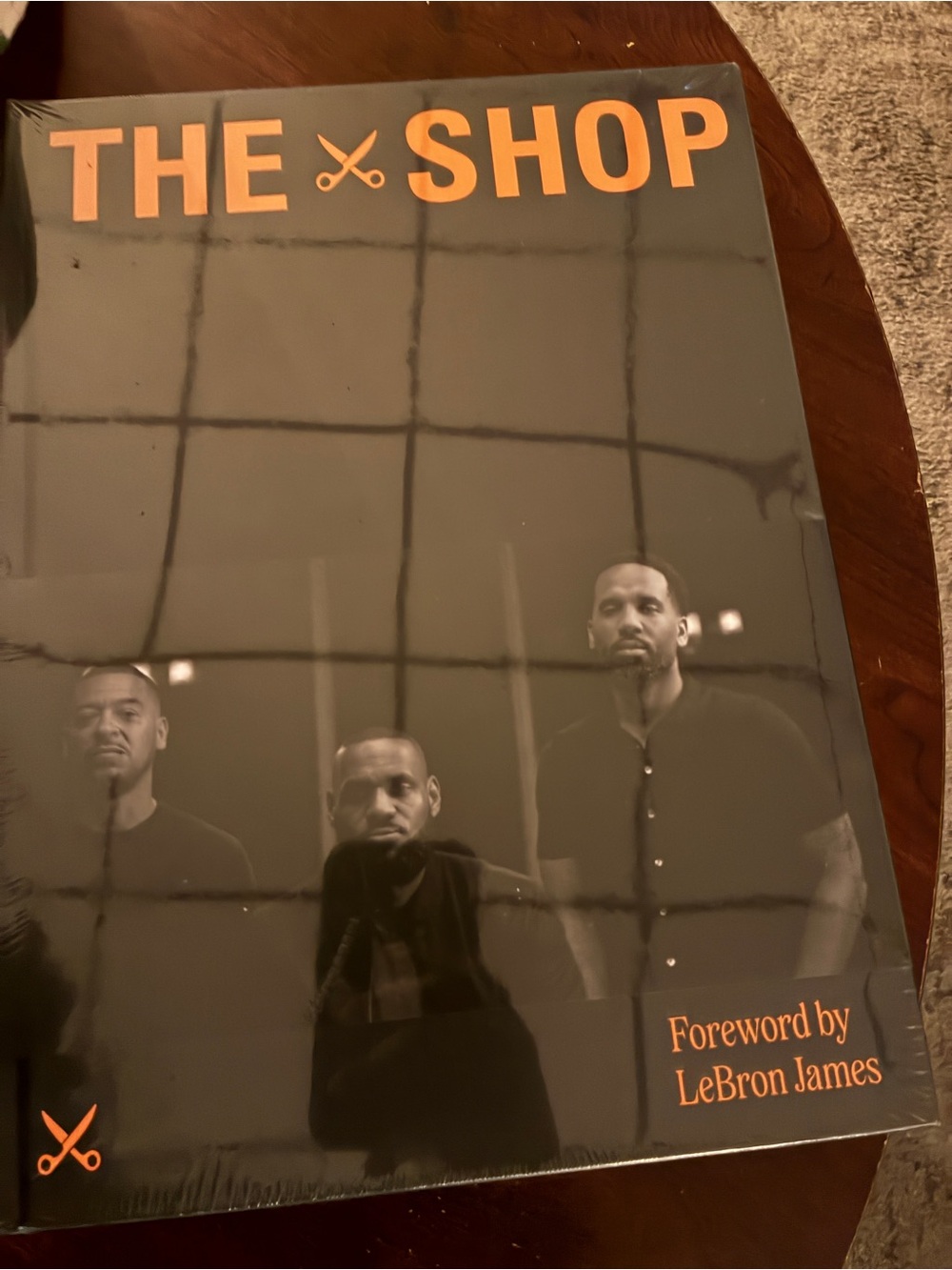 The Shop - Hardcover Book with Orange Title
